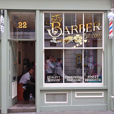 Barber exterior