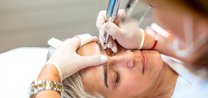 Eyebrow shaping