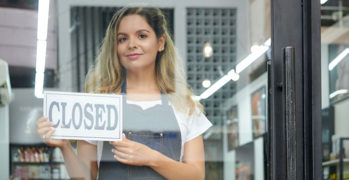 Salon owner closing shop because of staff absence