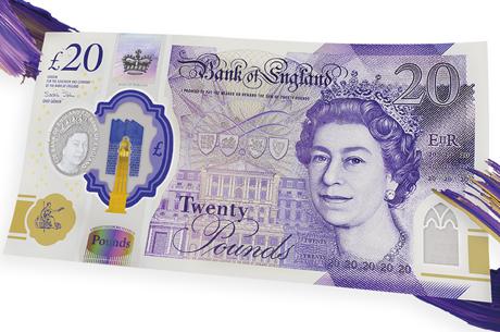 New style £20 notes from February 2020, says NHBF