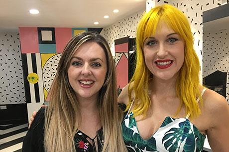 Step Up & SHINE winner gains in depth technical knowledge on Not Another Academy bleaching course 